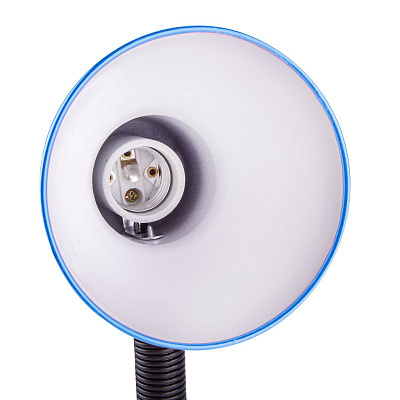 Светильник настольный на прищепке (DL-2- 60W-E27) синий Включай