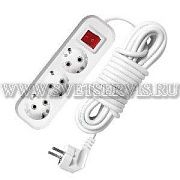 Удлинитель 3*3 ПВС 13А с/з с выключателем (S-303) Универсал (№11)