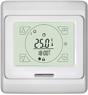 Терморегулятор сенсорный с автоматическим программированием (3500Вт) белый E 91.716