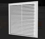 Решетка вентиляционная 1724С с сеткой 170х240 ERA