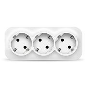 Розетка 3-ая с/з белый ОП 16А, 220В "IONICH" (1420)