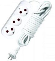 Удлинитель 2*2 ПВС 6А б/з (011М-02) Универсал