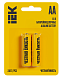 Батарейка щелочая Alkaline Optima LR06/AA (2шт/блистер) IEK
