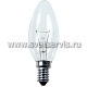 Лампа накаливания ДС 40Вт, Е14, 220-225В МСЛЗ