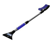 Щетка автомобильная со скребком, телескопическая ручка, L- 700-1000мм  Oktan Flap