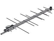 Антенна наружная активная для цифр. ТВ REXANT RX-424, ср.Ку=32 дБ, сталь, F-розетка