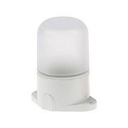 Светильник НПП прямой для сауны настенно-потолочный белый, 60Вт, Е27, IP65,закаленное стекло,керамич. патрон, до 150°С,VKL electric (16шт)