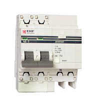 Дифференциальный автоматический выключатель АД-4 4Р 16А 30мА ЭКФ PROxima