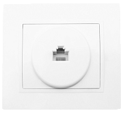 Розетка комп. бел. RJ 45 TANGO HOUSE СП 100Мбит/с (1/10/200)