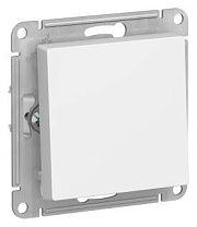 Выключатель 1кл. белый СП, 10А (механизм) ATLAS