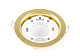 Светильник точечный LM-GX53-G H4 металл, встроенный светиьник, золото, кольцо в комплекте (без лампы 106х83х38mm) Включай