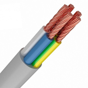 Провод ПВС 5*2,5  белый (100м) (НПО Кабель-С) до 380В ТУ 27.32.13-002-21180064-2019