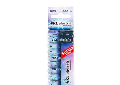 Батарейка LR 03 / ААА VKL electric Alkaline BL*12