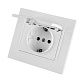 Розетка с/з с крышкой бел. СП TANGO HOUSE 16А, 250В IP44 (1/10/200)