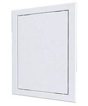 Люк-дверца ревизионная AD1515, нажимная 168х168 с фланцем 146х146 АБС AURAMAX