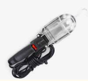 Светильник переносной VPVO-20, 20м  с выключателем, черный VKL electric