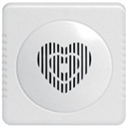 Звонок электр. Сюрприз СР-02Б, 12 мелодий, с кнопкой и проводом, 2АА*1,5В