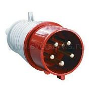 Вилка 015 3Р+РЕ+N16А 380В ИЭК