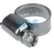 Хомут червячный 16-27-0,7 мм, (в упак. 50 шт)  REXANT