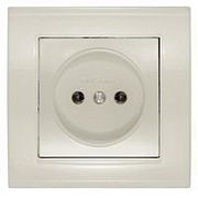 Розетка б/з слон. кость СП, 16А, 220В (7948806) Бриллиант