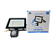 Прожектор LED с дат.движ.50W VLF8-D2-50-6500-B 6500К 6000Лм 220V IP65  148*155*58 (руч.рег) чер.VKL electric