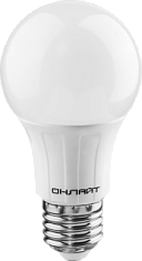 Лампа светодиодная 10W Е27 A60 6500К 860Lm 220V (OLL-A60-10-230-6.5K-E27) ОНЛАЙТ