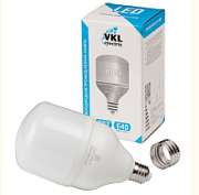 Лампа светодиодная 50W Е27 (VHPLED-50W-E27-6500), 4750Lm 220V 6500K IP20 118*186mm (переходник Е40) VKL electric