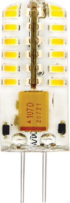 Лампа светодиодная 4.0W G4 6000K 12V AC/DC силикон 13*37mm (LED PREMIUM G4-12V-4W-WW SL) Включай
