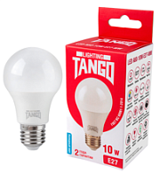 Лампа светодиодная 10W E27 A60 6500K 220V (TANGO LED А60-10W-E27-WW) TANGO РОССИЯ