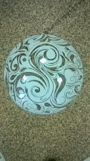 Стекло малированное ф300 гладкое ИНЕЙ