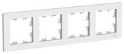 Рамка 4-я универсал. белый ATLAS