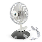 Вентилятор настольный VTF-03 Gray, 20 Вт, 2 режима, 220 В, серый VKL electric (1/12)