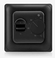 Терморегулятор механический с датчиком температуры пола (3600Вт) черный REXANT