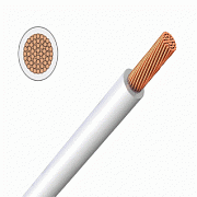 Провод ПуГВ 1*6 (ПВ 3*6) белый (300м) (ЭЛЕКТРОКАБЕЛЬ НН) 450/750В ГОСТ 31947-2012