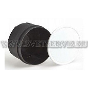 Коробка распределительная D70*40 для твердых стен с крышками (10147) Тусо