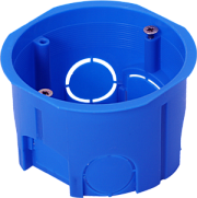 Коробка установочная 68*45 для тв. стен ЧЕРНАЯ (С3М2 GUSI) 010-033Ч VKL electric