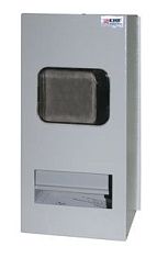 Корпус металлический ЩУРН 1/6 (БУР) с окном  (300х150х135) IP31 EKF PROxima