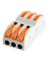 Соединительная клемма СК-413 (2,5мм2) (3 провода) проходная VKL electric